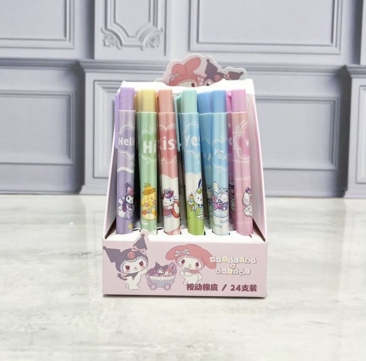 پاکن اتودی کرومی بسته 24 عددی عمده